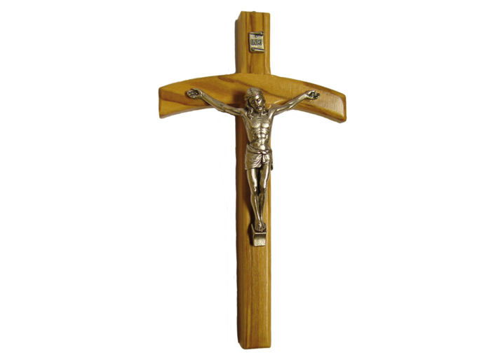 Crucifix en Bois Arc 17cm