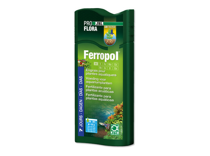 Fertilisant Ferropol pour plantes d'aquarium - 4 tailles