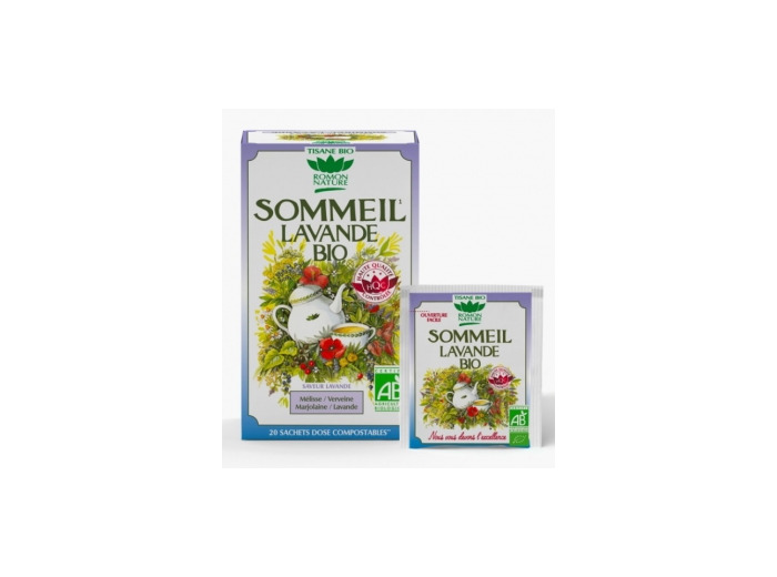 Tisane Sommeil Lavande bio 20 sachets