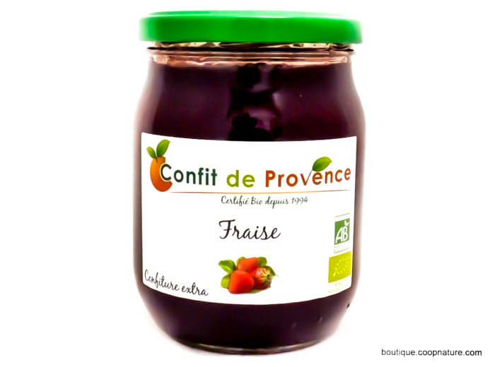 Confiture de Fraises Bio 650g