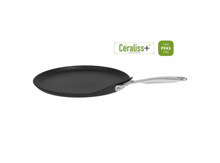 Poêle à crêpes en aluminium avec revêtement céramique Ceraliss+