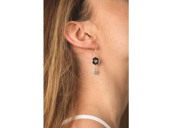 Boucles d'oreilles "Fleur"