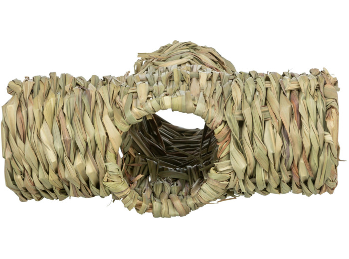 TRIXIE, Tunnel en herbe - 25 x 9 x 18cm