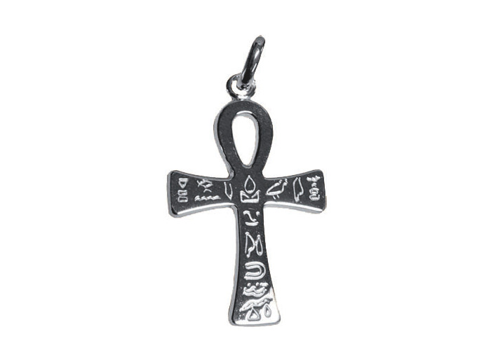 Croix en Argent 925 35mm - HIÉROGLYPHES