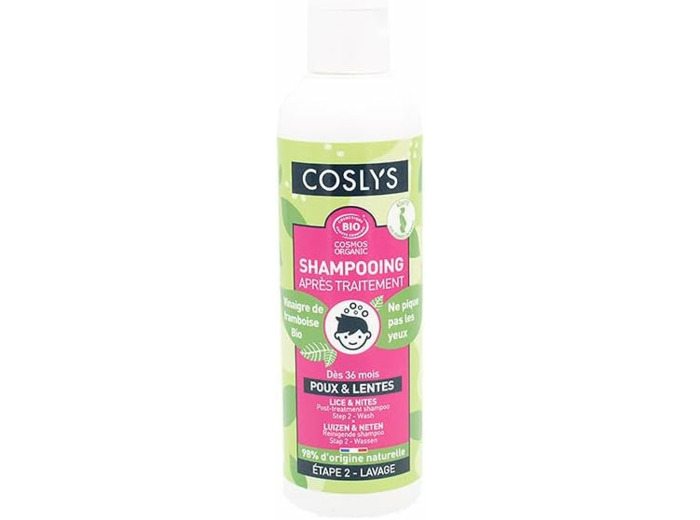 Poux lente shamp apres-traitement 230ml Coslys