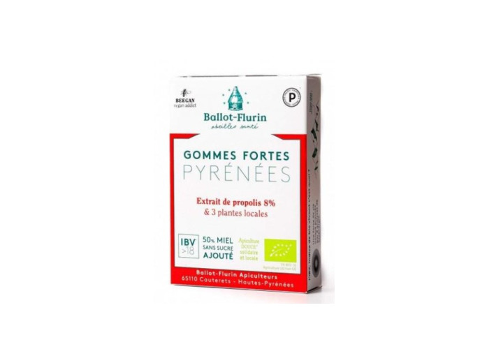 Gommes fortes des Pyrénées boite 30g