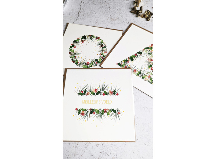 Voeux Rond "Tradition"