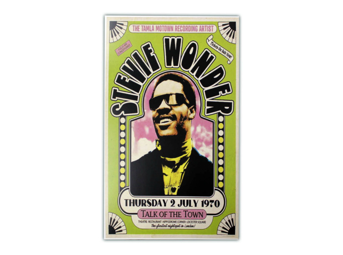 Affiche Stevie Wonder