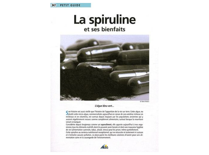 La spiruline et ses bienfaits