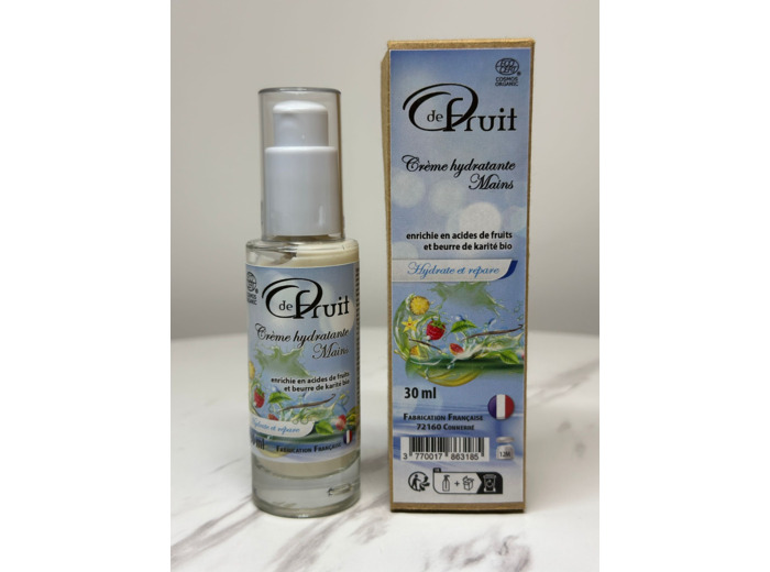 Crème hydratante mains