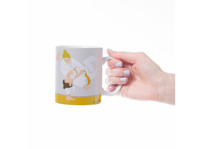 Tasse ou mug Judo "Jeanne la Judoka" - Personnalisable
