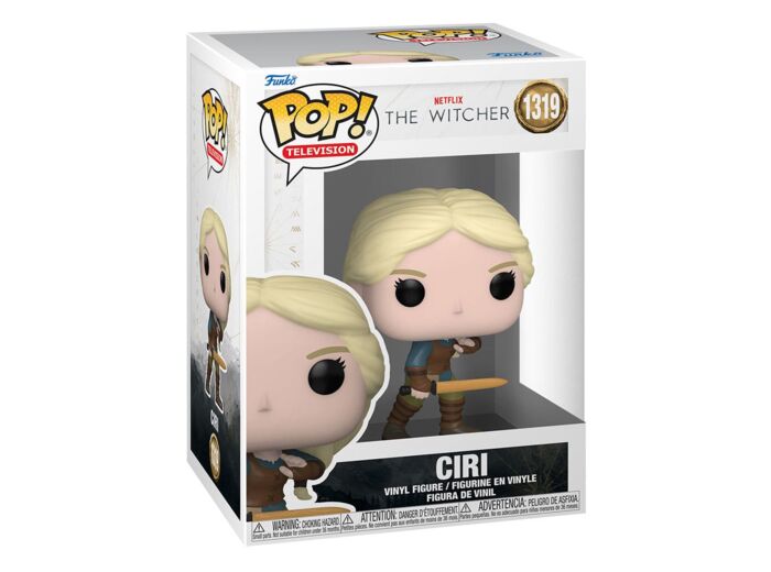 The Witcher POP! TV Vinyl figurine Ciri w/sword 9 cm