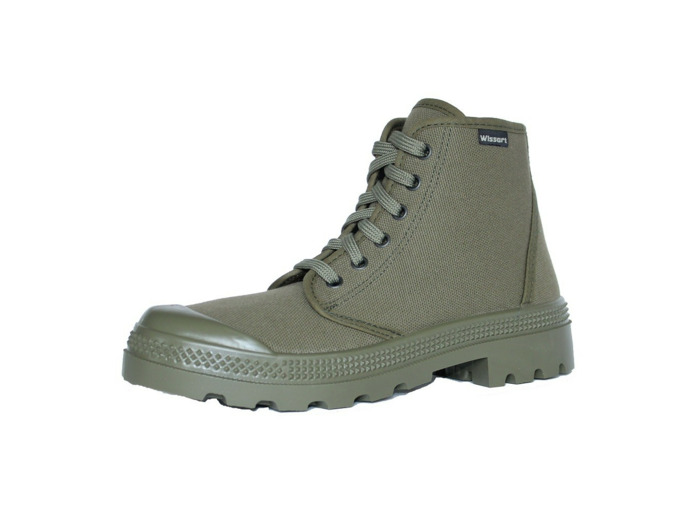 Chaussures en toile Wissart (vert armée)