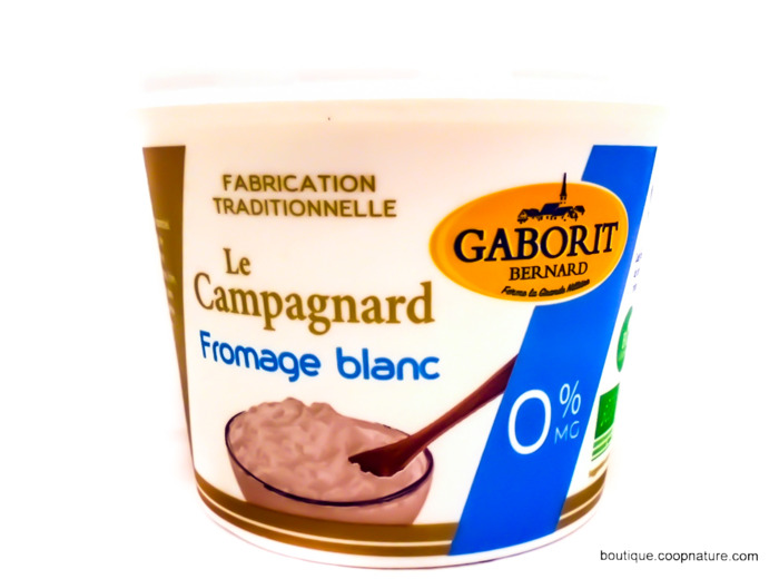 Le Campagnard Fromage Blanc 0% Bio 500g