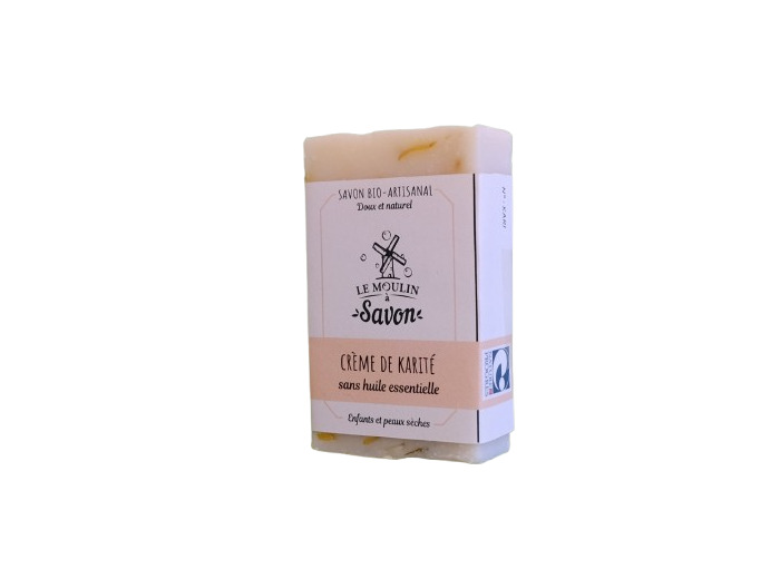 Savon solide Crème de karité-100g-Le moulin à savon