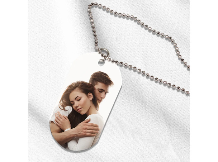 Médaillon plaque militaire personnalisé