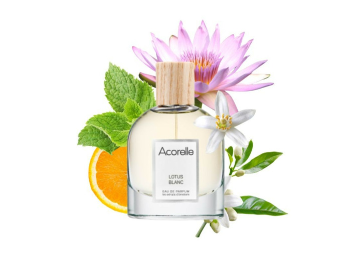 Eau de Parfum BIO Lotus blanc-50ml-Acorelle