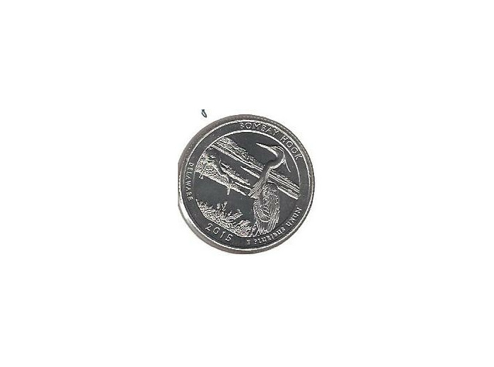 AMERIQUE (U.S.A) 1/4 DOLLAR 2015 P BOMBAY HOOK SUP