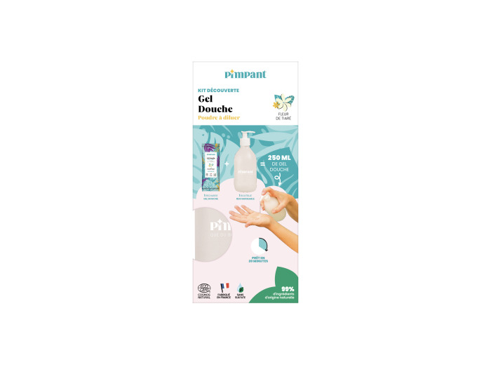 Kit découverte Gel douche Tiaré 25g