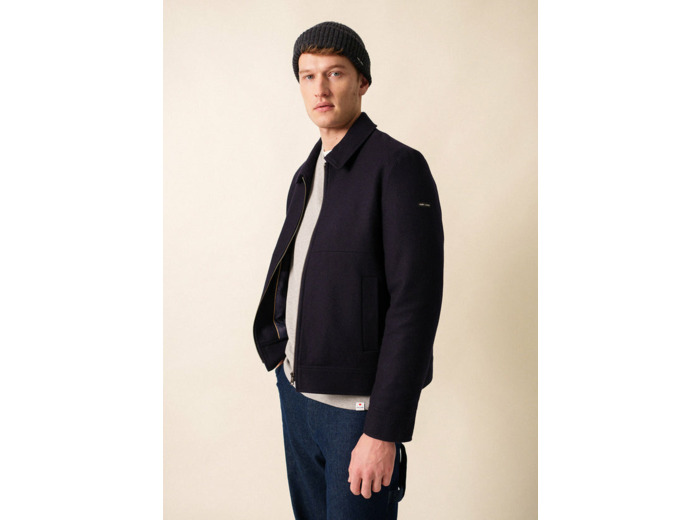 Blouson St Adrien en drap de laine