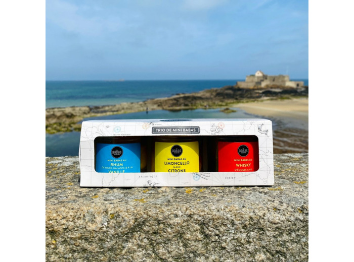 Mini Babas Rhum Vanille, Limoncello, Whisky