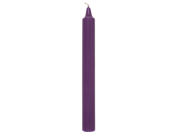 Bougie teintée masse - VIOLET D2,1 x Ht20cm