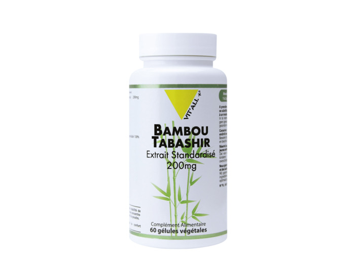 Bambou Tabashir bio-200mg-60 gélules-Vit'all+
