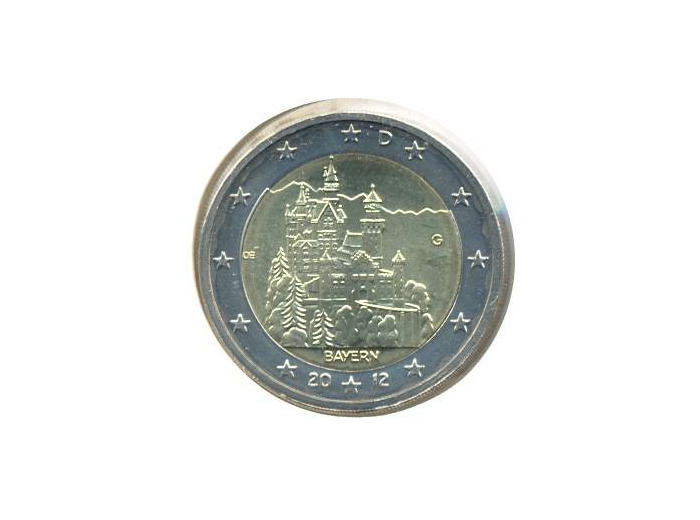 ALLEMAGNE 2012 G 2 EURO COMMEMORATIVE BAYERN SUP