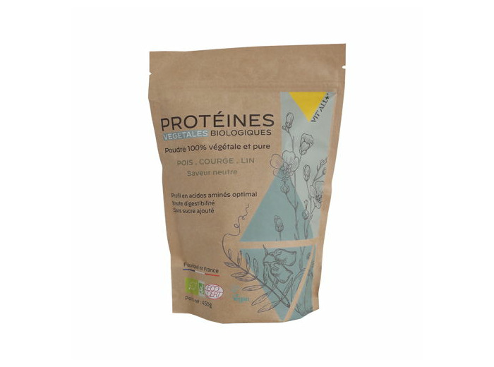 Protéines végétales Biologiques-450g-Vit'all+
