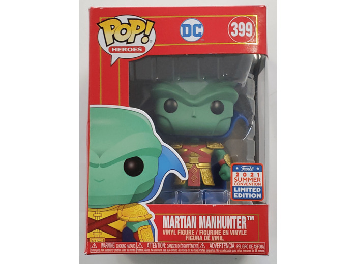 FUNKO POP HEROES 399 DC MARTIAN MANHUNTER LIMITED EDITION BOITE D'ORIGINE