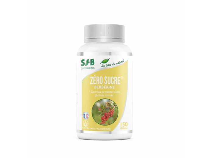 Zéro Sucre (Berbérine et Chrome)- 75 gélules-SFB laboratoires