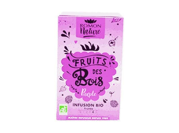 TISANE FRUITS DES BOIS 16X1,8G Romon Nature