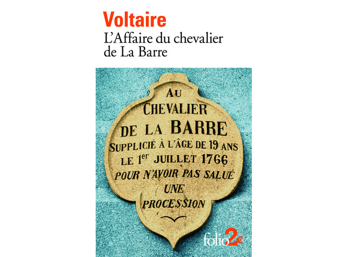 L'AFFAIRE DU CHEVALIER DE LA BARRE