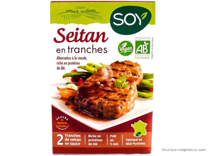 Seitan en Tranches Bio 2x125g