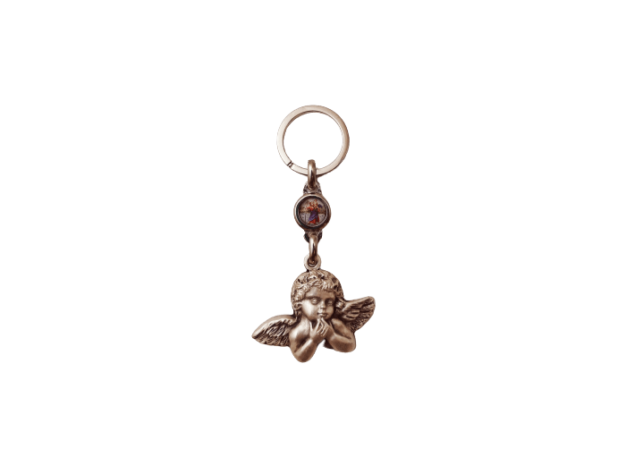 Porte-Clefs Métal Argenté - CHRISTOPHE+ANGE