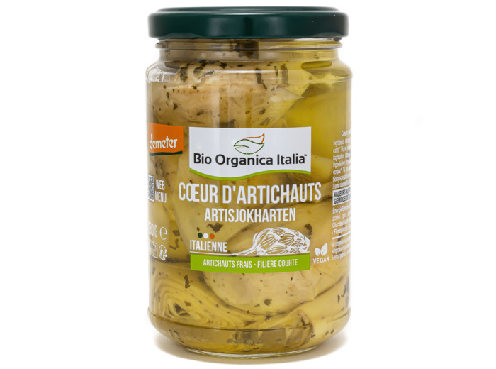 Coeurs d'Artichauts Bio 280g
