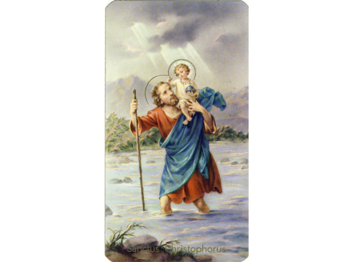 Image 20x25cm - ST CHRISTOPHE