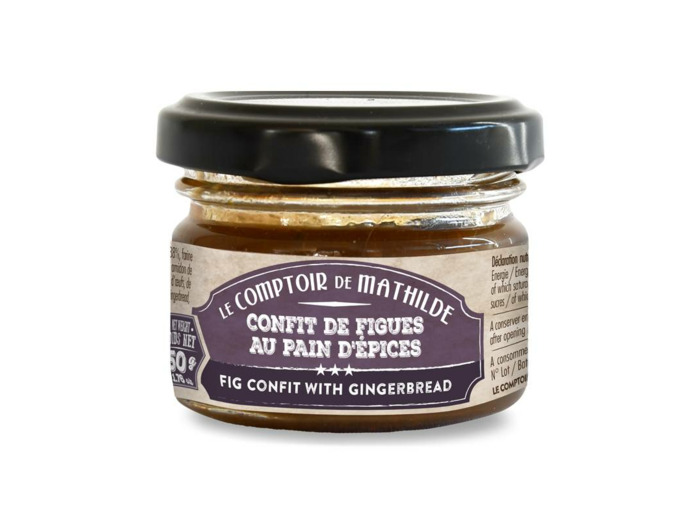Confit de Figues au Pain d'épices 50G