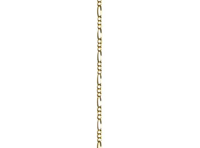 Collier 50cm en Plaqué Or - FIGARO