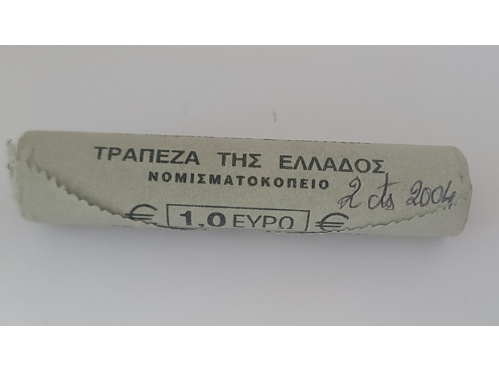 GRECE 2004 ROULEAU DE 50 PIECES DE 2 CENTS