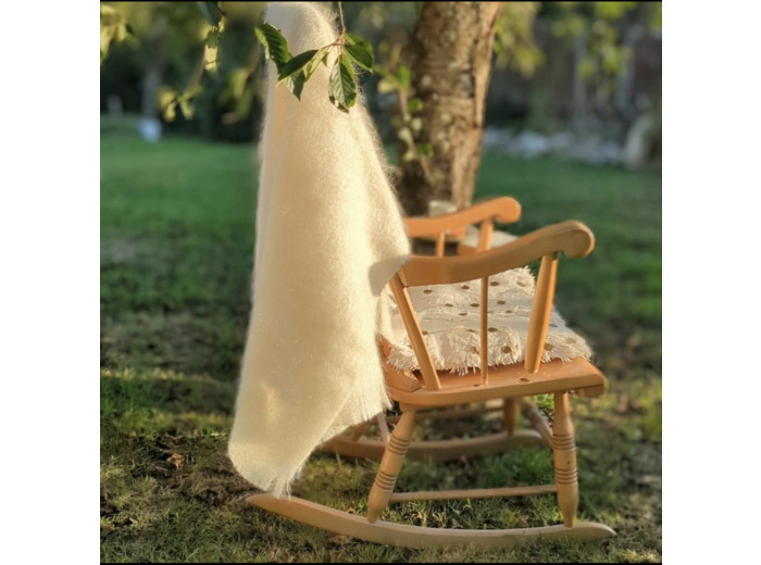 Plaid DOUCEUR - Ecru