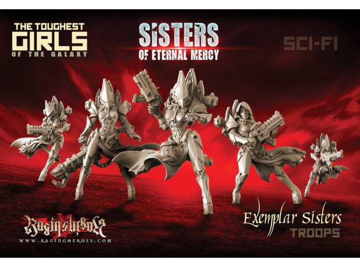Sci-fi : Exemplar Sisters, Troops