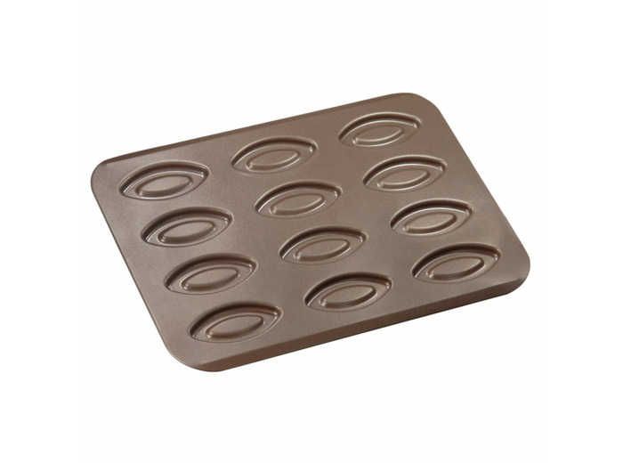 MOULE 12 BARQUETTES A LA CONFITURE