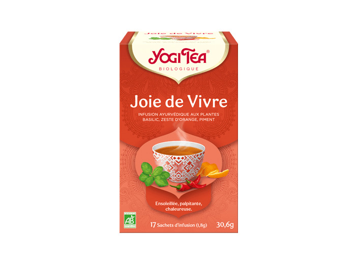 Infusion joie de vivre bio-17 sachets-Yogi Tea