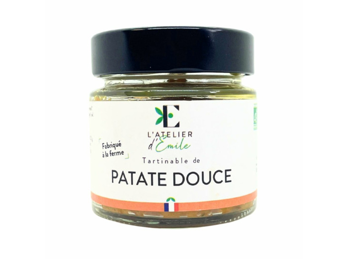 Tartinade de patate Douce - L'atelier d'Emile 90g