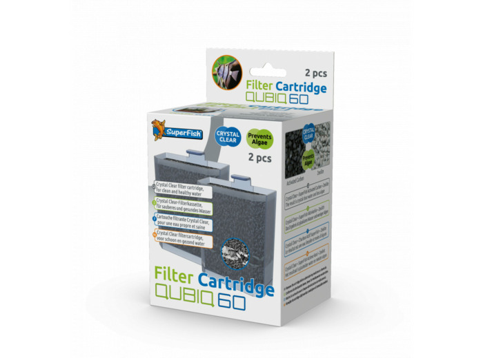 Cartouche SUPERFISH QUBIQ 60 - 2 pièces