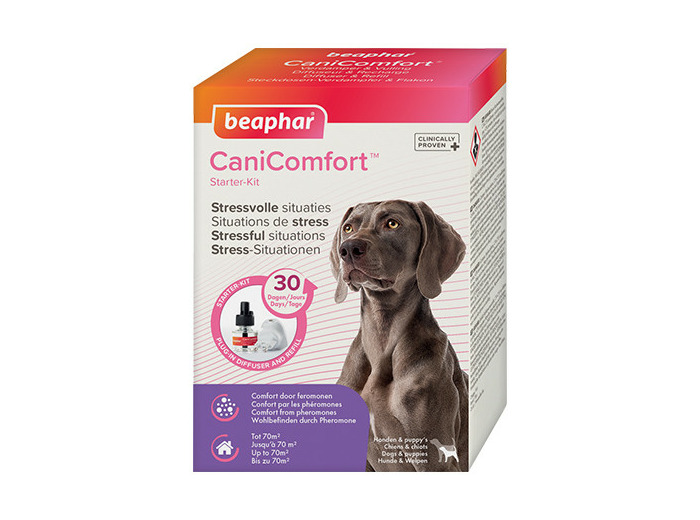 CaniComfort®, diffuseur et recharge calmants pour chiens