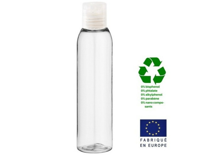 Flacon vide 125 ml avec capsule service