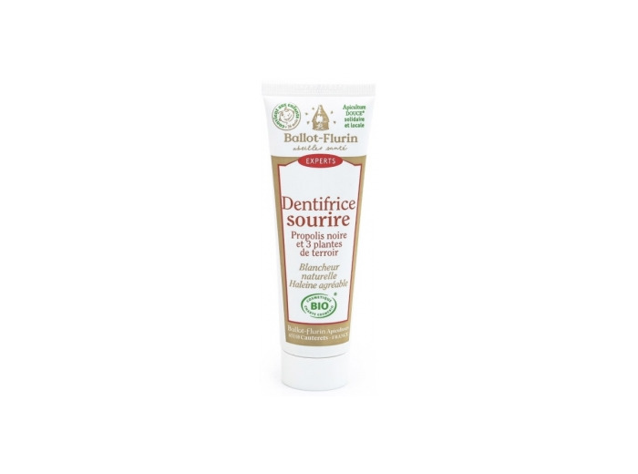 Dentifrice sourire Blancheur naturelle à la Propolis 50ml