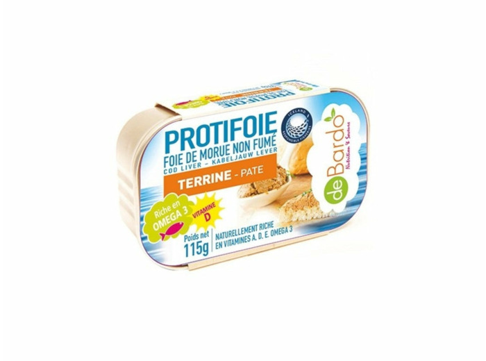 Protifoie-Terrine de foie de Morue-125g-De Bardo